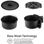 Karaca Air Pro Cook XL 2in1 Konuşan Airfryer - Görsel 6