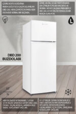 Dijitsu Dbd200 Tmf A Statik Buzdolabı
