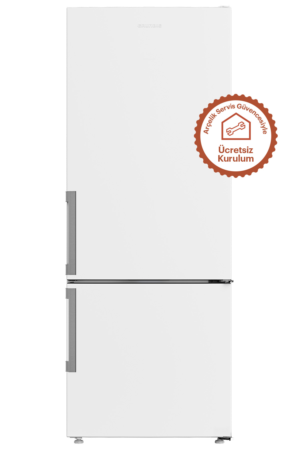 1_org_zoom-1050.jpg Grundig GPKNE 477 E Enerji Sınıfı 477 L Duo-No Frost Alttan Donduruculu Buzdolabı Beyaz - Görsel 1