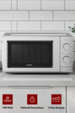KUMTEL HM-16 Mikrodalga Fırın - Silver - Görsel 3