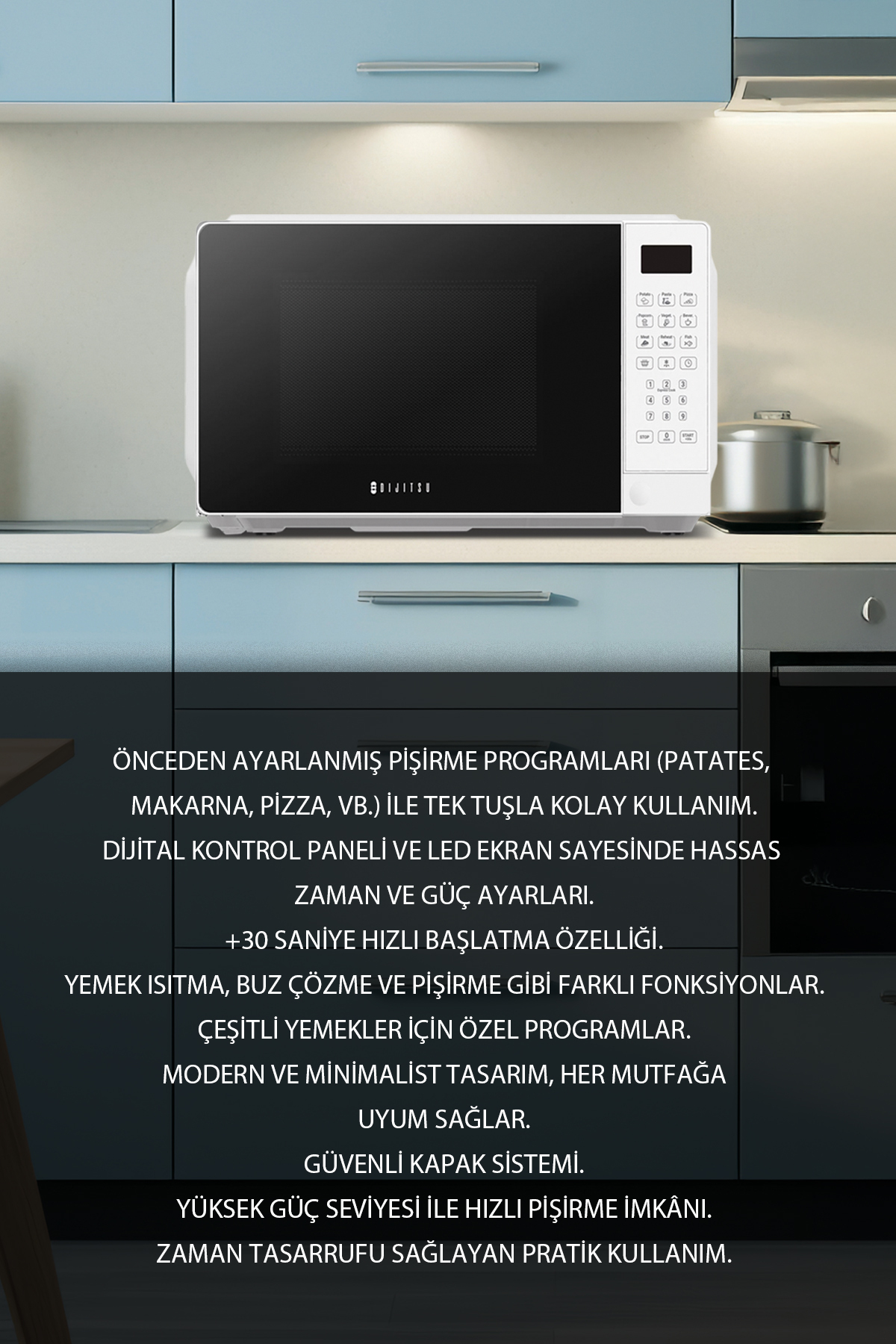 1_org_zoom-1110.jpg Dijitsu Md40 Mikrodalga Fırın - Görsel 1