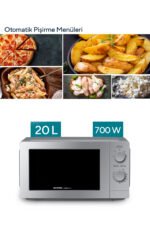 KUMTEL Silver Smartwave Inverter Mikrodalga HMIN-06 - Görsel 2