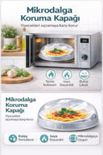 Helen's Home Mikrodalga Fırın Koruma Kapağı Isıya Dayanıklı Fırın Içi Kapak