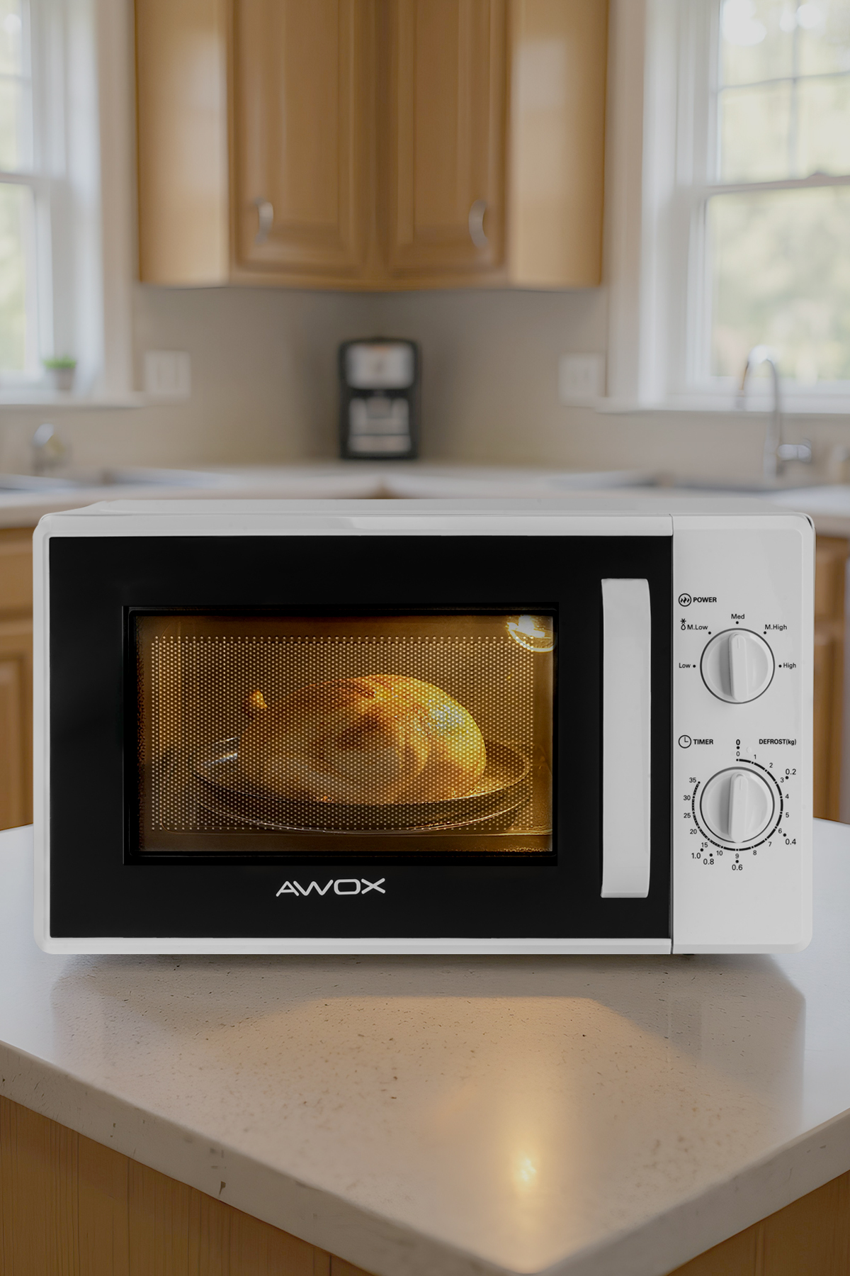 1_org_zoom-1134.jpg AWOX Mikrodalga H20 Fırın 20 Lt Beyaz - Görsel 1