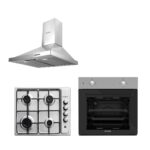 KUMTEL Inox 3'lü Ankastre Set