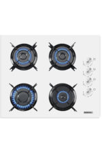 KUMTEL Beyaz Aspiratörlü Turbo Ankastre Set - Görsel 2