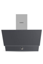 KUMTEL Kristal Antrasit Gri  Cam Ankastre Set - Görsel 2