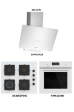 Profilo Beyaz Cam Ankastre Set (FRMA234B - DVK6J429 - OE36K2P10D)