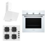 Bosch & Ferre Daylight 3 lü Ankastre Set ( HBF011BV1T - SS206 - D087 )