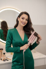 Hairens HRS-190 Wag ve Su Dalgası Saç Maşası 25mm. - Görsel 2