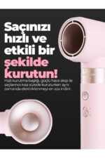 PiranTech Ks-611 Airbreeze 6 Başlıklı Saç Şekillendirme Ve Kurutma Seti - Bukle, Hacim, Hızlı Kurutma - Görsel 3