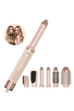 YUES 6’sı 1 Arada Air Styler Saç Şekillendirici | Otomatik Bukle + Fön + Düzleştirme Negatif İyon