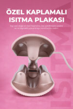 PiranTech KS-516 Profesyonel Dalga Saç Maşası 7 Sıcaklık Ayarlı Otomatik Kapanmalı - Görsel 3