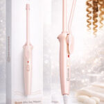 DEMPOWER Profesyonel Saç Maşası - Seramik Kaplama, 130°C Isınma, Sıkı Bukleler ve Doğal Kıvırcık Saçlar İçin