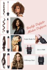 Shibowavy Saç Maşası 5 Parça 4 Başlıklı Set ( 10mm 19mm 25mm 32mm ) - Görsel 2