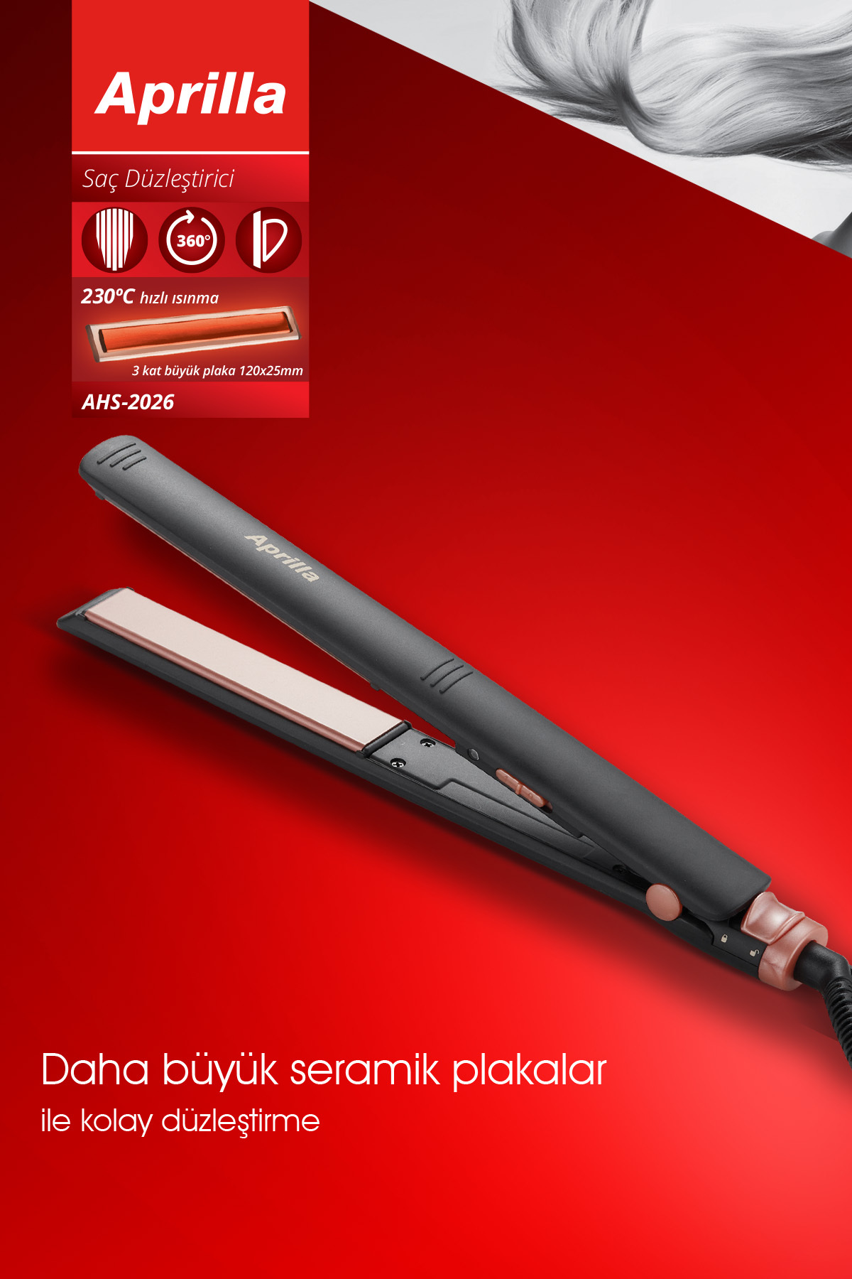 1_org_zoom-1321.jpg Aprilla Ahs 2026b Saç Düzleştirici AHS 2026B - Görsel 1