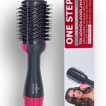 ONE STEP Tek Adımda Hızlı Fön Etkisi | Oval Fırça Saç Şekillendirici Düzleştirici Fön Tarağı 220 Derece