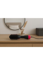 ONE STEP Tek Adımda Hızlı Fön Etkisi | Oval Fırça Saç Şekillendirici Düzleştirici Fön Tarağı 220 Derece - Görsel 3