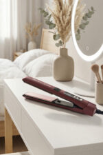 Kiwi KHS-2043 Saç Düzleştirici | İyonik, Seramik Plaka, 10 Kademe Sıcaklık - Görsel 2