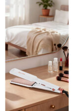 Aprilla Ahs-2033 Saç Düzleştirici Beyaz - Görsel 2