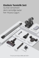 Kiwi Kvc-4040 Kablosuz Dikey Süpürge Gri - Görsel 2