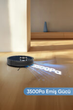 Şımart Teknoloji Katya Z Akıllı Robot Süpürge 2’si 1 Arada Islak Mop Ve Yüksek Emiş Gücü - Görsel 2