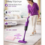 Lush Dik süpürge 2 ın 1 döner başlıklı (KOLTUK ALTLARI İÇİN) 2 katmanlı hepa filtreli luna