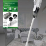 Kiwi Kvc-4109 2'si 1 Arada El Tipi ve Dikey Elektrikli Süpürge 600W & 5m Güç Kablosu