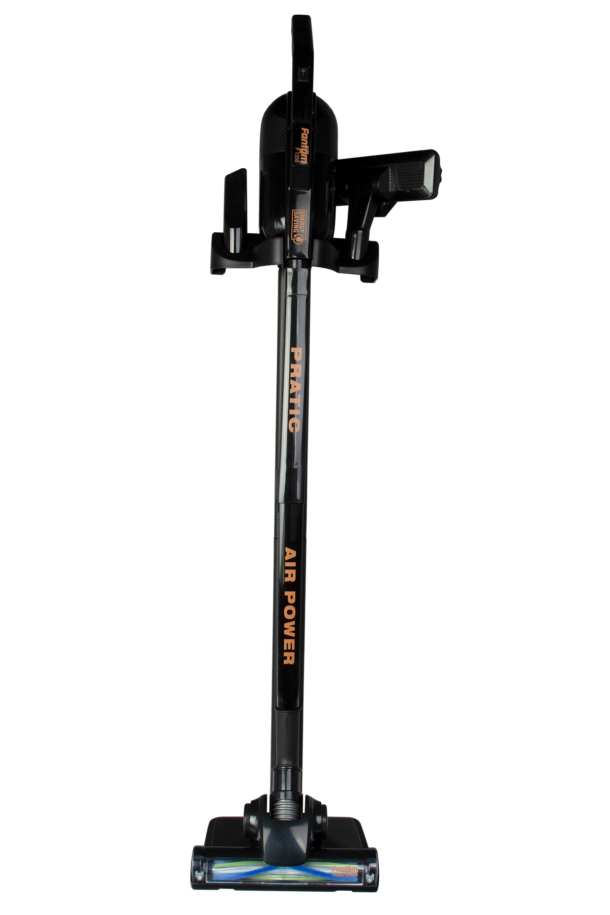 1_org_zoom-623.jpg Fantom Pratic Aır Power P 1250 Siyah Torbasız Dönebilen Turbo Başlıklı Dikey Süpürge - Görsel 1
