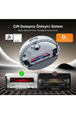 Roborock Q8 Max Pro Plus Akıllı Robot Süpürge Beyaz - Görsel 3