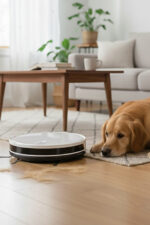 HOMEND Alex 1288h Moplu ve Akıllı Robot Süpürge Gyroscope Beyaz - Görsel 2