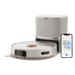 Philips 5000 Serisi Islak Kuru Robot Süpürge, Yüksek Emiş Gücü, Otomatik Boşaltma, Beyaz, XU5100/20