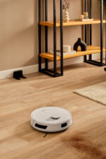 HOMEND Alex Laser 1291h Moplu Ve Haritalamalı Akıllı 5 Kpa Robot Süpürge Beyaz - Görsel 3