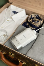 womidi SL-006 1500W Portatif – Buharlı Pratik El Ütüsü- Katlanabilir Ütü Buharlı Kırışık Giderici - Görsel 2