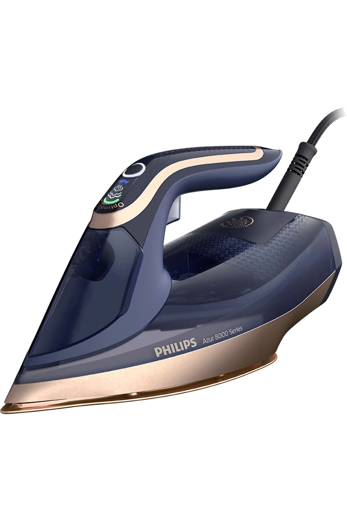 1_org_zoom-708.jpg Philips 8000 Serisi Azur Buharlı Ütü, 3000W, 260 g Turbo Şok Buhar, Sıfır Yanık Riski, DST8050/20 - Görsel 1