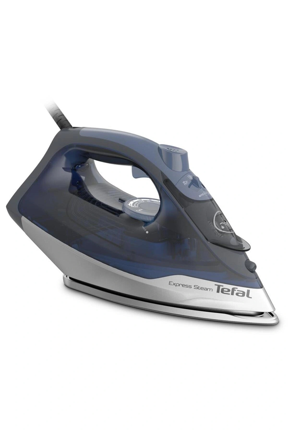 1_org_zoom-711.jpg TEFAL FV2868 Express Steam Max 45 gr Sürekli ve 160 gr Şok Buharlı 2500 Watt Buharlı Ütü - Görsel 1