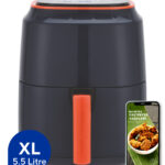 KUMTEL Lacivert Digital Fastfryer (YAĞSIZ FRİTÖZ AİRFRYER)
