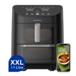 KUMTEL Xxl 11 Litre Çift Hazneli Fastfryer (yağsız Fritöz Airfryer ) Haf-11