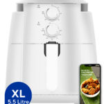 KUMTEL Beyaz XL Fastfryer (Yağsız Fritöz Airfryer) HAF-01