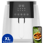 KUMTEL Beyaz XL Digital Fastfryer ( Yağsız Fritöz Airfryer ) HAF-02