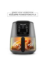 Karaca Air Pro Cook Köz Xl Airfryer Space Gray Black 4 Kişilik