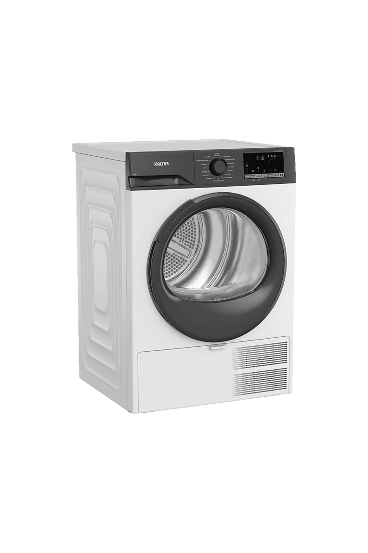 1_org_zoom-821.jpg Altus AL KM 954 M 9 kg Isı Pompalı Kurutma Makinesi Beyaz - Görsel 1