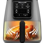 Karaca Air Pro Cook Köz XL 4 lt Space Gray Black Airfryer