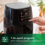 Philips HD9243/90 4.1 lt Siyah Airfryer - Görsel 6